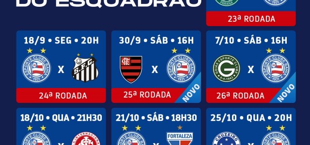 CBF detalha tabela da Série B; confira datas dos jogos do Vitória -  Notícias - Galáticos Online