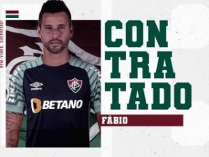 Fluminense anuncia a contratação do goleiro Fabio