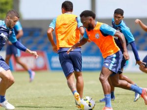Com finalizações e tático, elenco do Bahia segue preparação para duelo pela Copa do Brasil