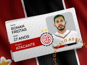  Ex-Vitória, Ronan volta ao Atlético de Alagoinhas para a Série D