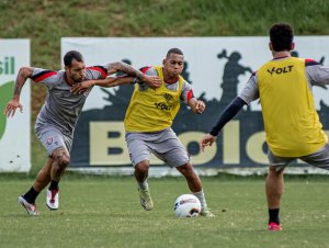 Vitória segue preparação para duelo contra o Botafogo-SP