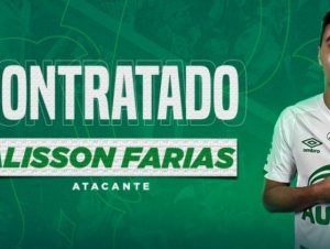 Time da Série B anuncia a contratação de Alisson Farias 