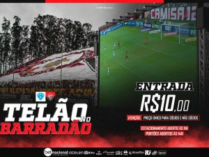 Vitória anuncia telão no Barradão para a partida contra o Paysandu