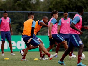 Bahia terá dois treinos antes de enfrentar o Brusque; confira programação 
