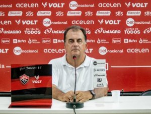 Após eliminação no Baiano, Fábio Mota afirma que o Vitória não está fora da Copa do Brasil de 2024