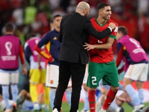 Com Hakimi na lista, Marrocos convoca 30 jogadores para amistoso contra o Brasil; confira