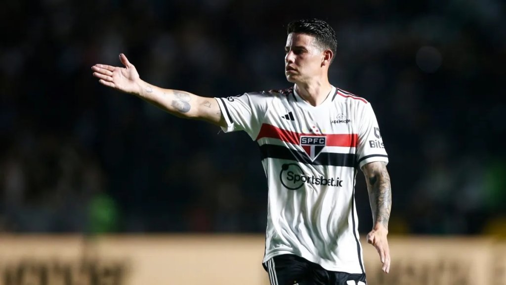 A foto de James Rodriguez que despertou suspeitas sobre seu futuro - Infobae