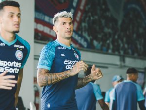 Zagueiro recém-contratado treina normalmente e Bahia se reapresenta após goleada na Fonte Nova