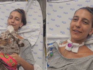 Após acidente, Luisa Baptista surge na web pela primeira vez com visita especial; veja vídeo