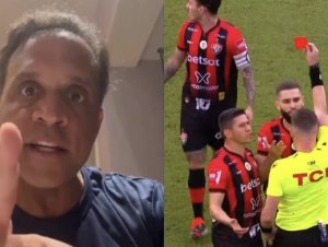 VÍDEO: Zé Eduardo ‘pega ar’ com arbitragem após derrota para o São Paulo: 